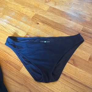 Black bikini bottoms